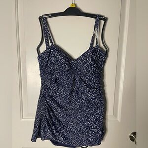 Shore Shapes Swimwear in Classic Navy, Size 12